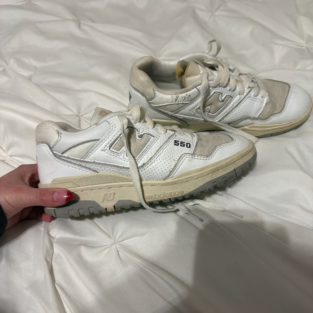 New Balance BB550PWG Cream Sneakers
